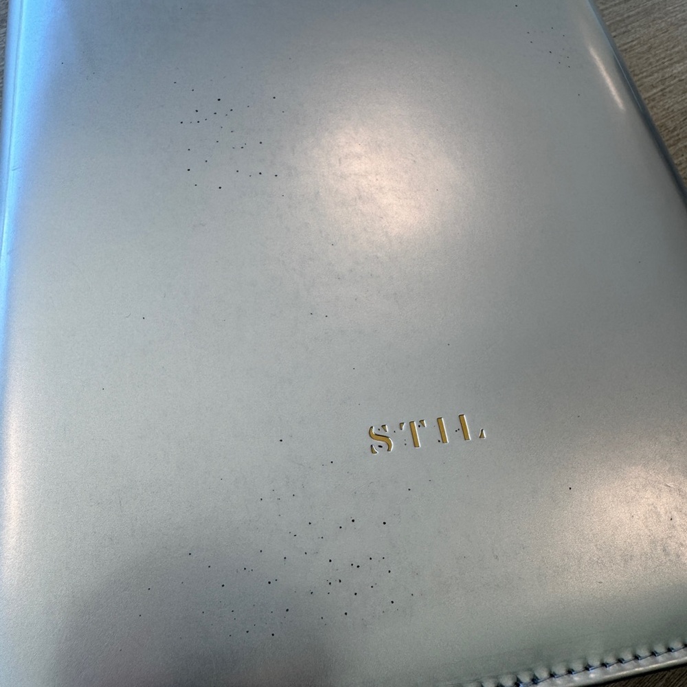 STIL Space Silver A5, 6-ring Planner Binder - Picture 8 of 8
